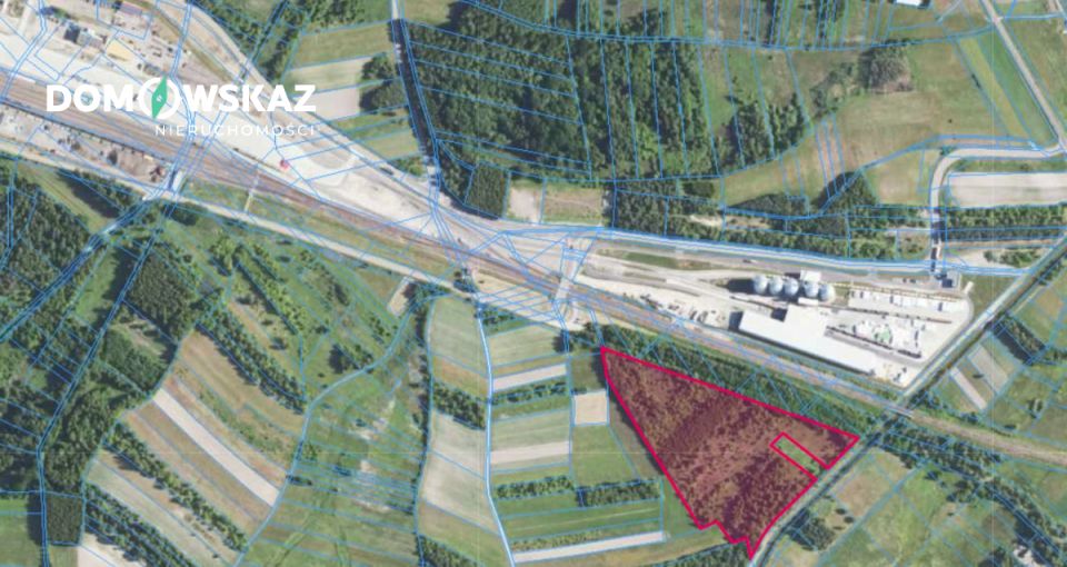 Działka przemysłowa Knapy