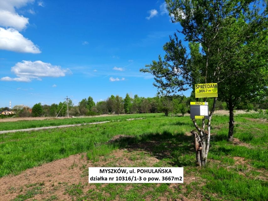 Działka budowlano-rolna Myszków