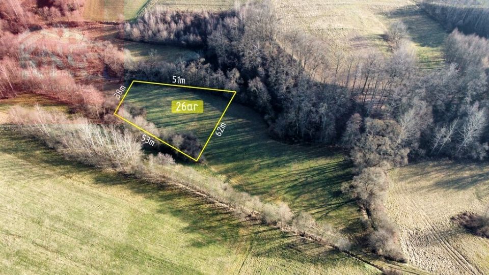 Działka rolna Sitnica