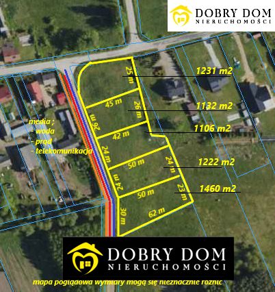 Działka budowlana Lubejki