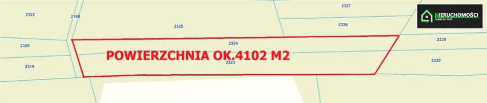 Działka budowlana Połomia