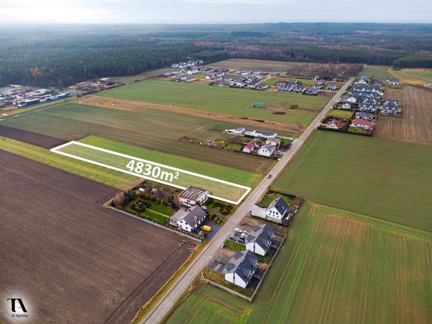 Działka budowlano-rolna Kąkolewo