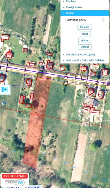 Działka budowlana Serbinów