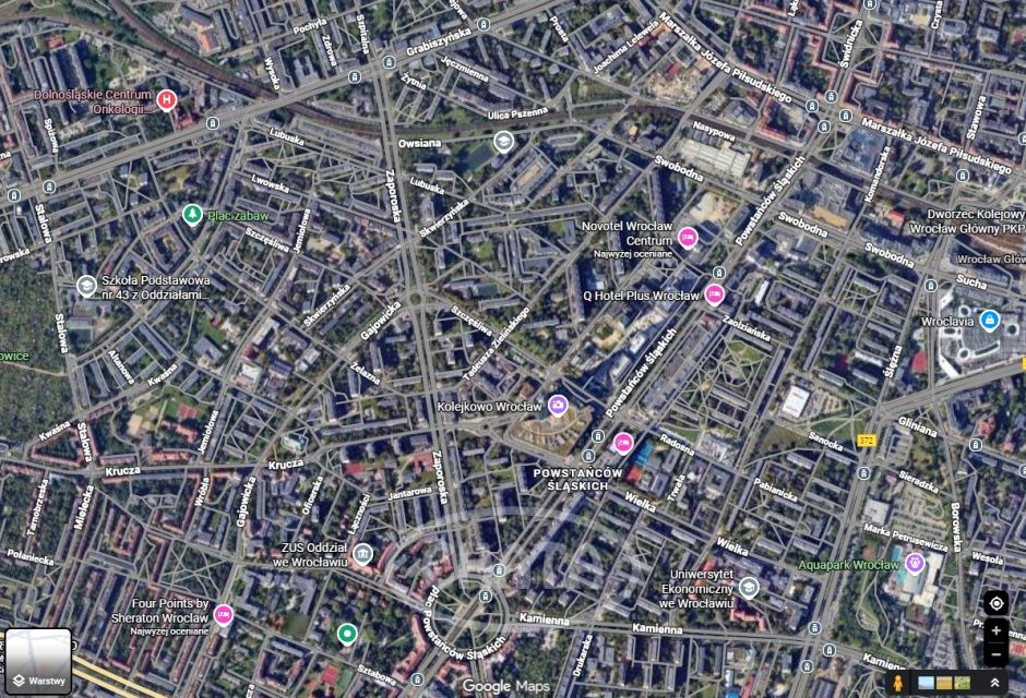 Działka usługowa Wrocław