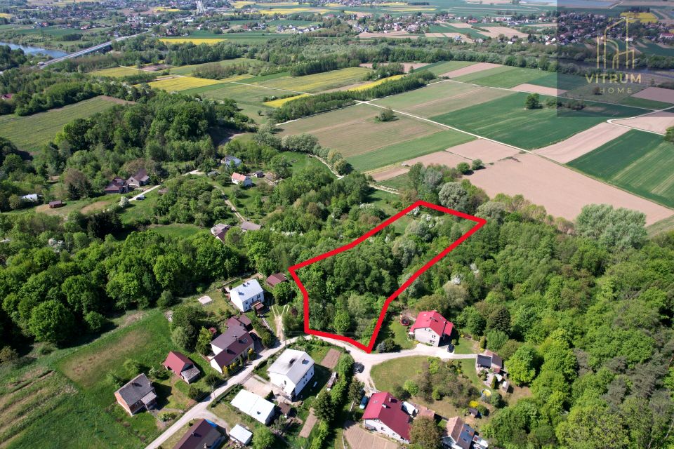 Działka budowlano-rolna Zgłobice