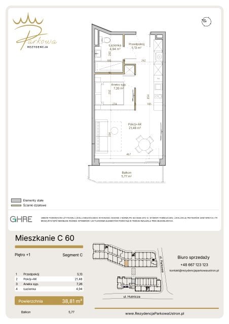 Mieszkanie ul. Hutnicza 7