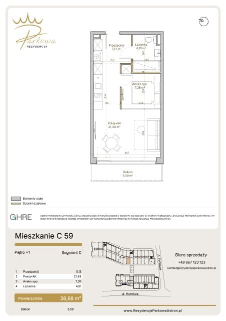Mieszkanie ul. Hutnicza 7
