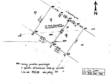 Działka budowlana Pieszyce