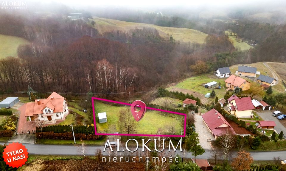 Działka usługowa Roztoka-Brzeziny