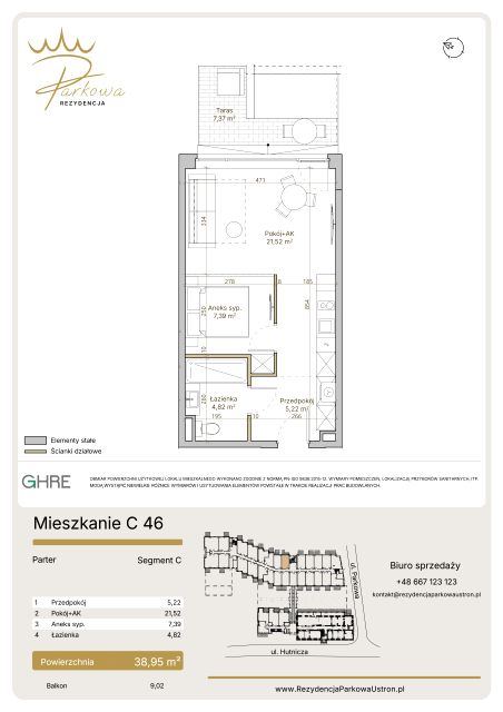 Mieszkanie ul. Hutnicza 7