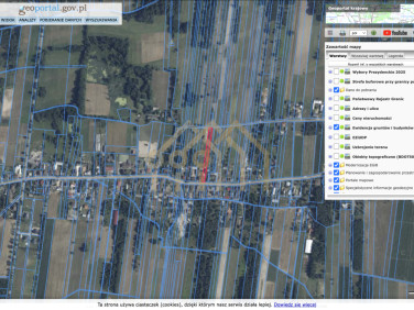 Działka inwestycyjna Mlęcin