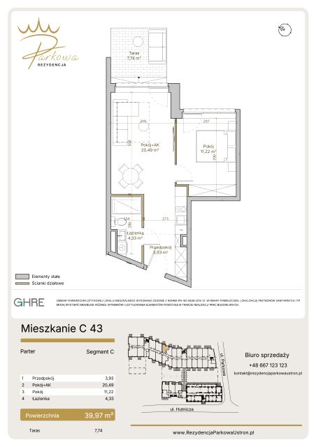 Mieszkanie ul. Hutnicza 7