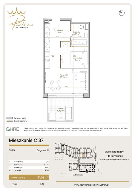 Mieszkanie ul. Hutnicza 7