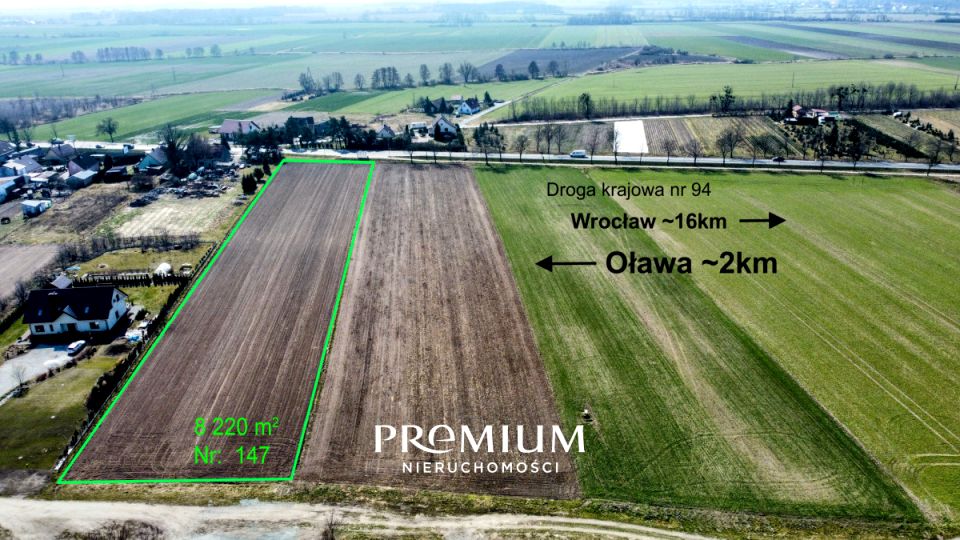 Działka przemysłowa Stanowice