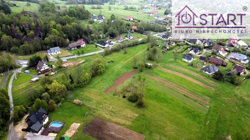 Działka budowlano-rolna Zubrzyca Górna sprzedam