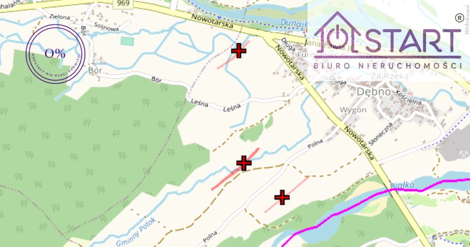 Działka rolna Dębno sprzedam