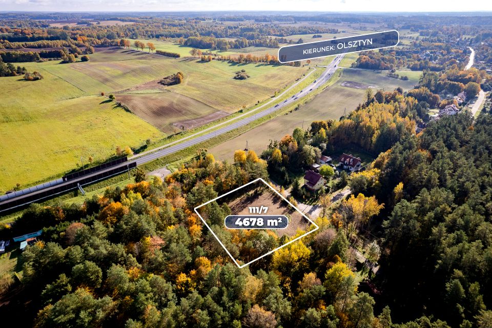 Działka budowlana Spręcowo