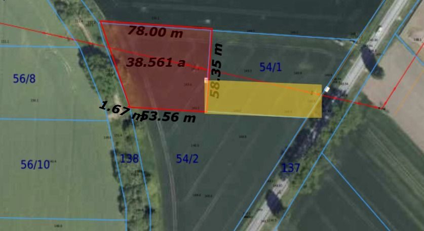 Działka przemysłowa Mirosławice