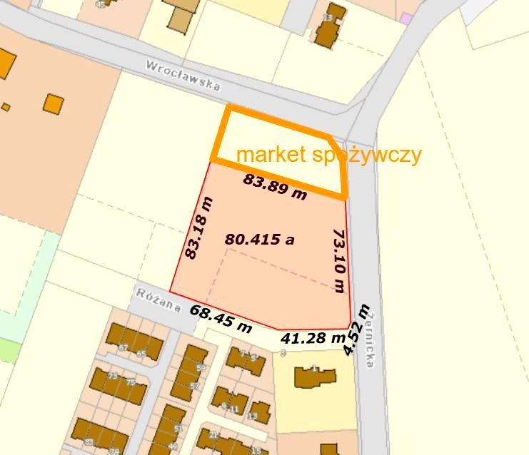 Działka budowlana Radomierzyce