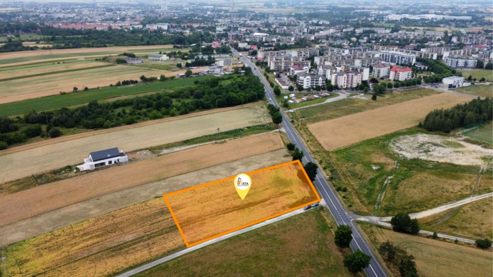 Działka usługowa Wieluń