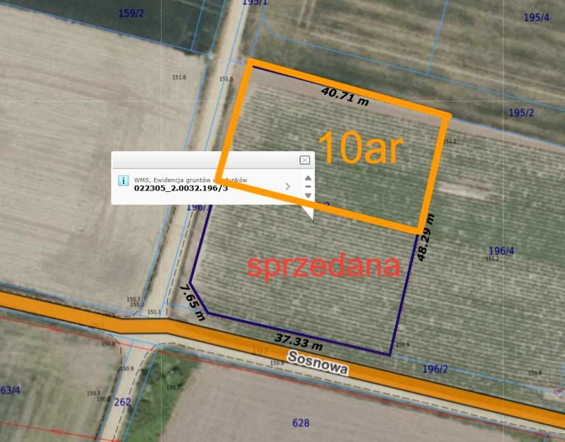 Działka budowlana Tyniec nad Ślężą