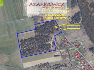Działka rolna Brzozowa