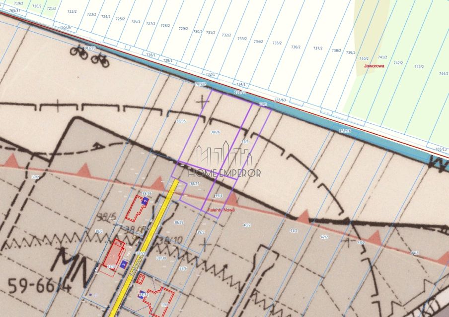 Działka budowlana Falenty Nowe