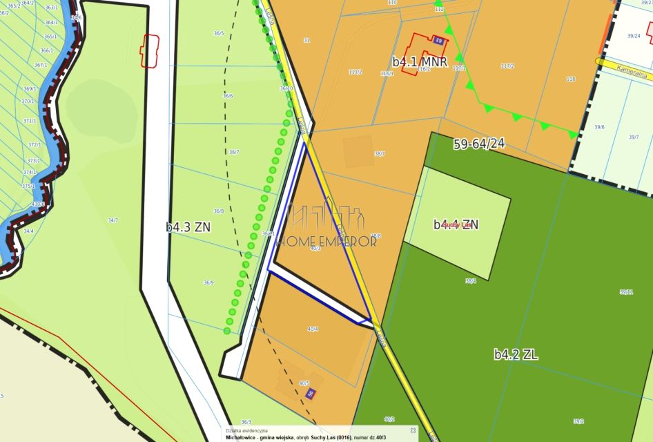 Działka budowlana Suchy Las
