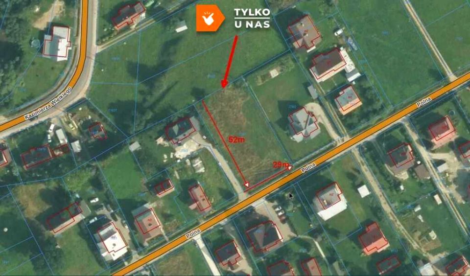 Działka budowlana Tylicz