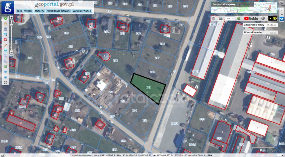 Działka inna Bożepole Małe