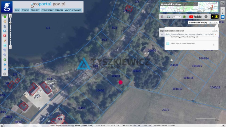 Działka usługowa sprzedam