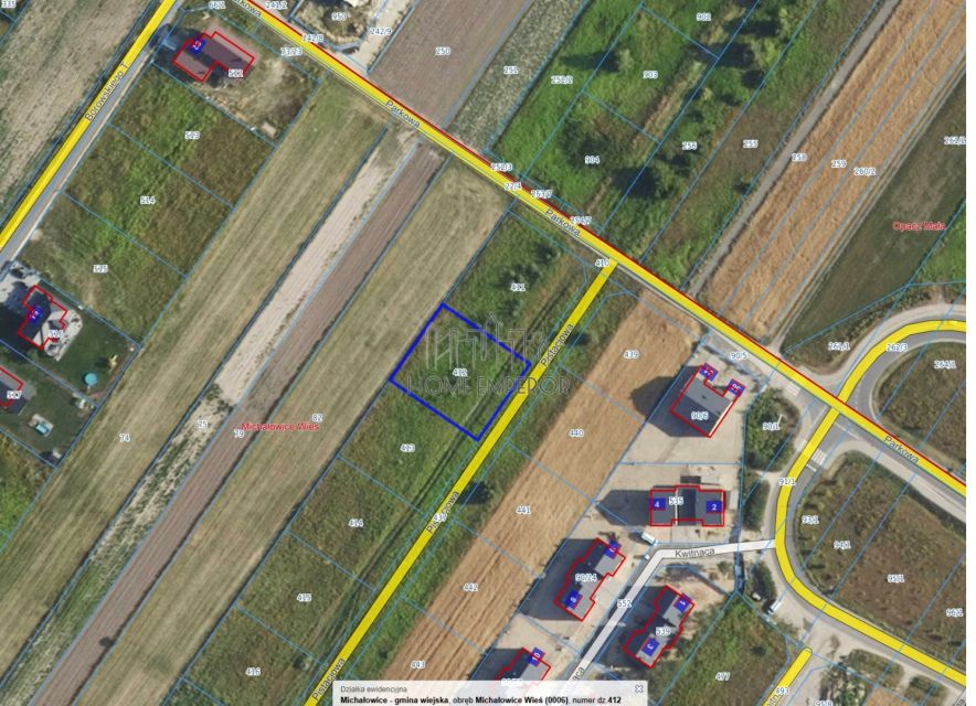 Ogrodzona działka sprzedam