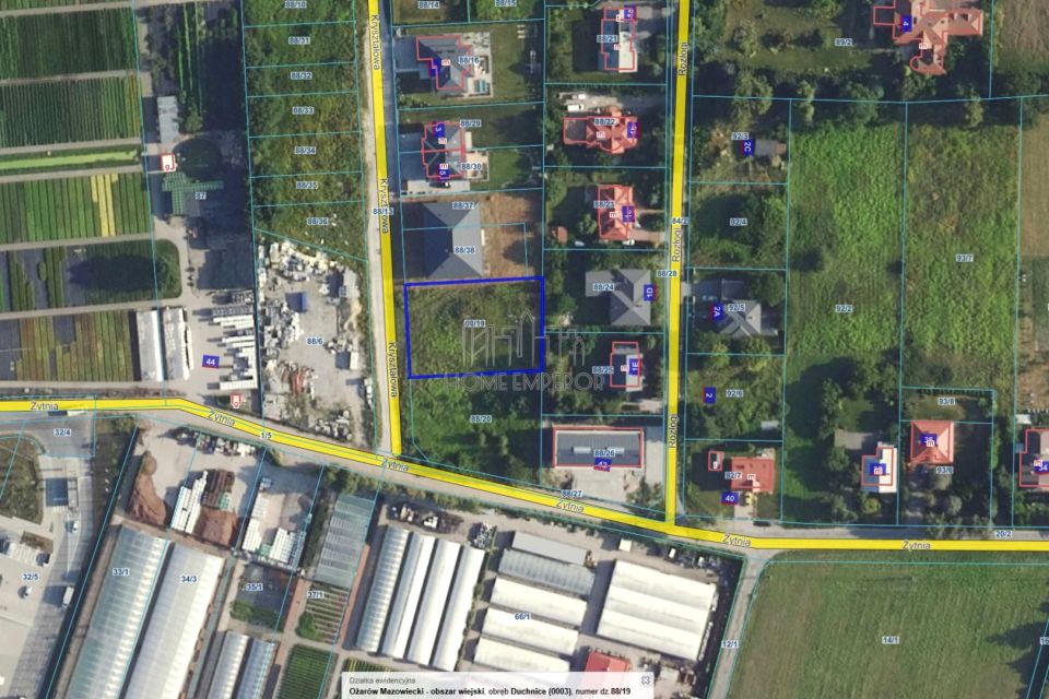 Pusta działka Duchnice