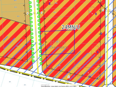 Działka usługowa Duchnice