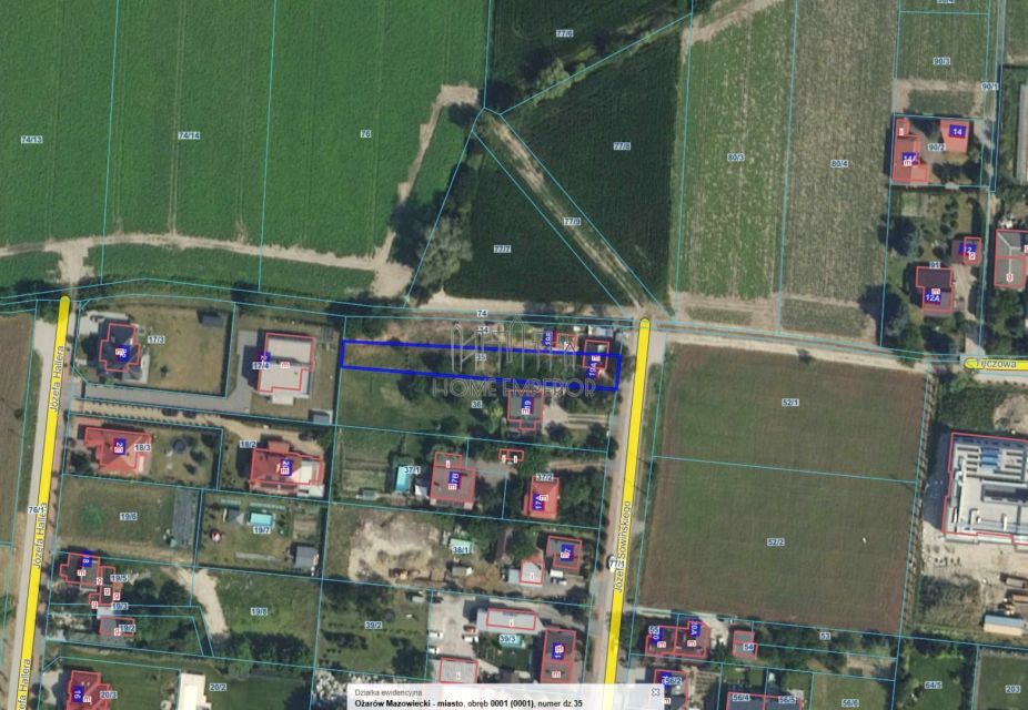 Zabudowana działka Ożarów Mazowiecki