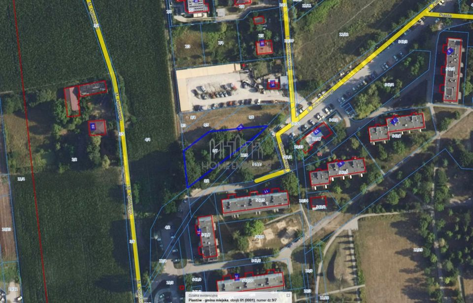 Pusta działka Piastów