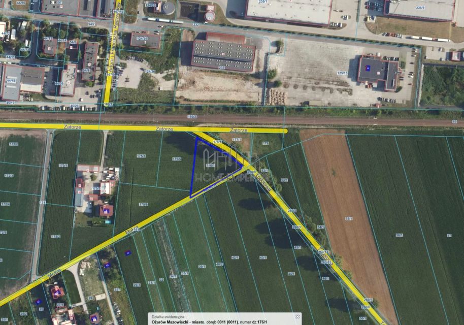 Pusta działka Ożarów Mazowiecki