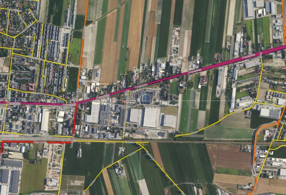 Działka usługowa Ożarów Mazowiecki