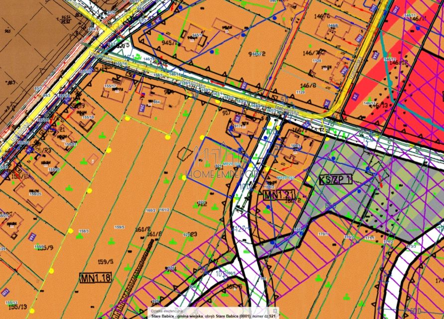 Działka usługowa Stare Babice