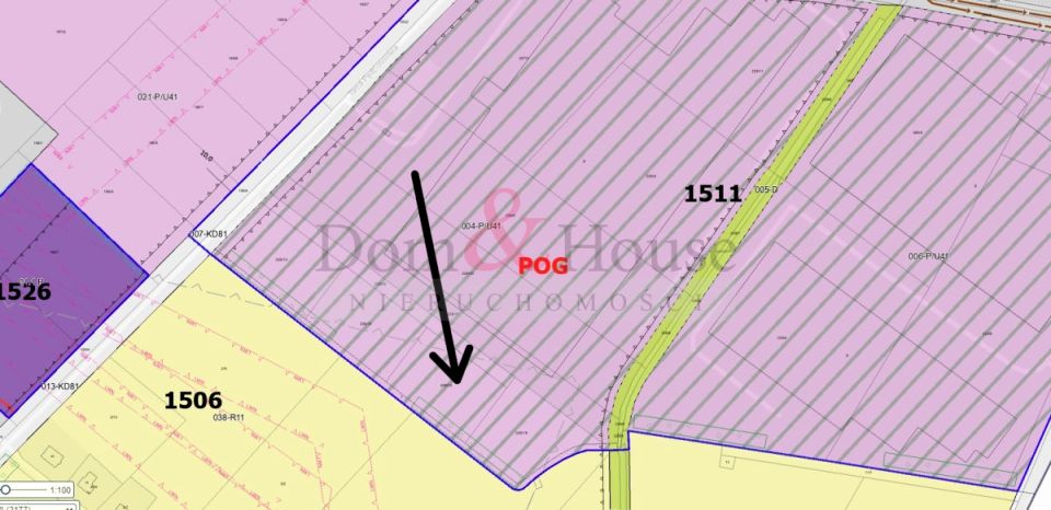 Działka usługowa Gdańsk