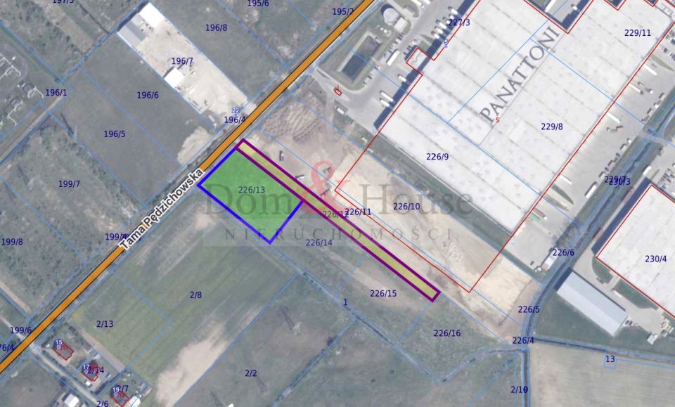 Działka usługowa Gdańsk