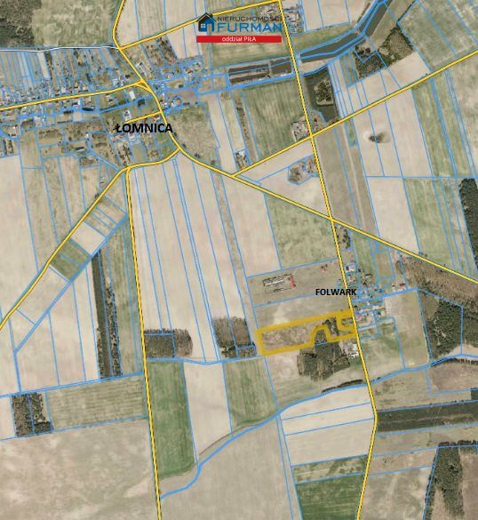 Działka rolna Łomnica