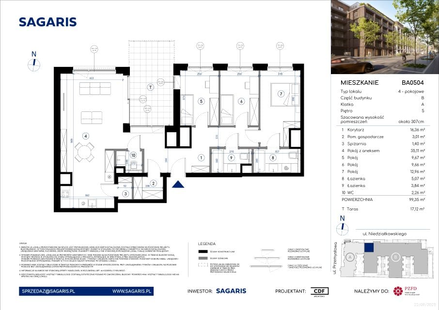 Mieszkanie Wilda, ul. Niedziałkowskiego 18