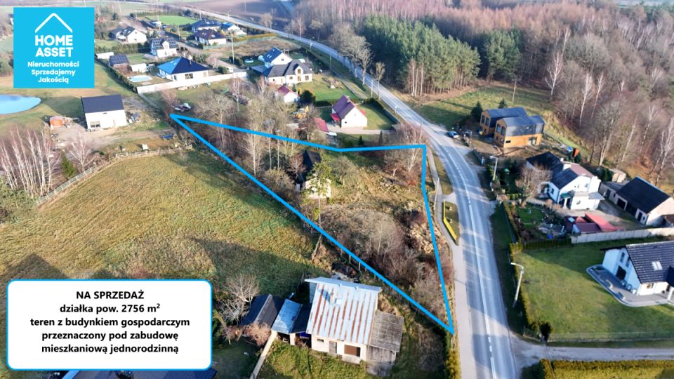 Działka budowlana Milwino