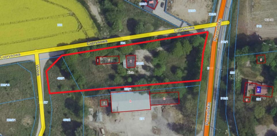 Działka usługowa sprzedam