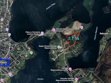Działka rekreacyjna Chmielno