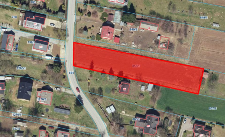 Działka budowlana Konopnica