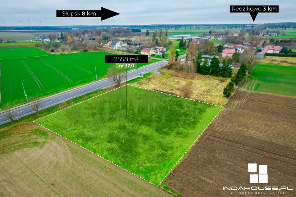 Działka budowlana Sąborze