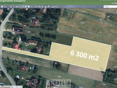 Działka budowlana Konopnica