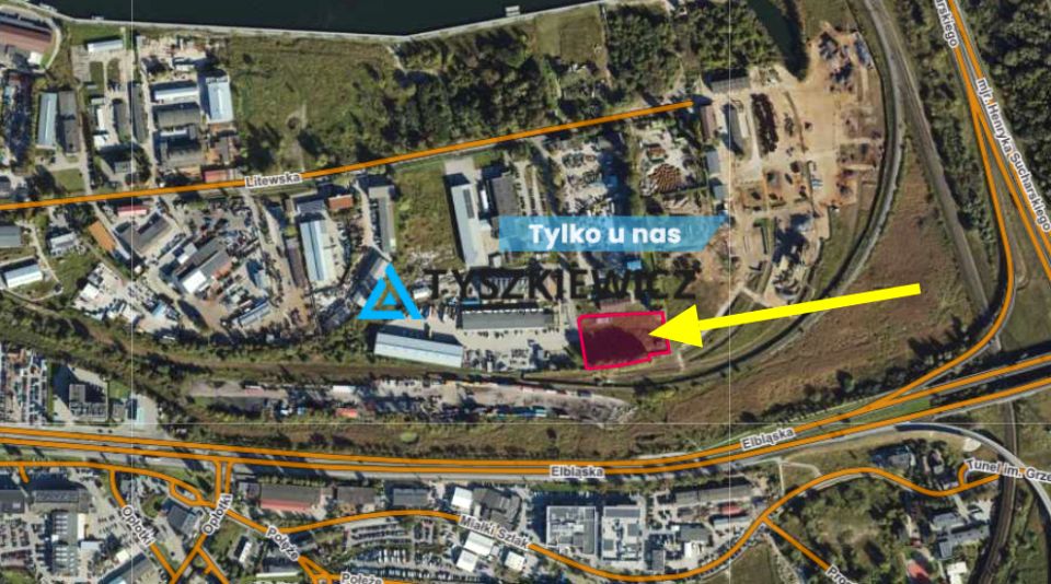 Działka przemysłowa Gdańsk